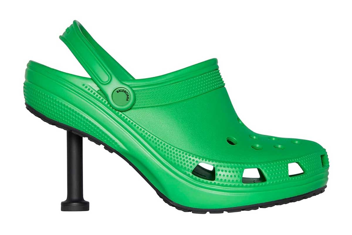 Big heel crocs